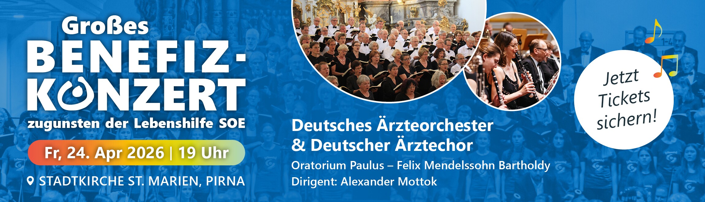 Benefizkonzert 24. April 2026, 19:00 Uhr